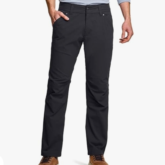 NWT CQR Gear men's black pants 40x32 reinforced knee - Picture 1 of 13